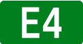 高速道路E4アイコン